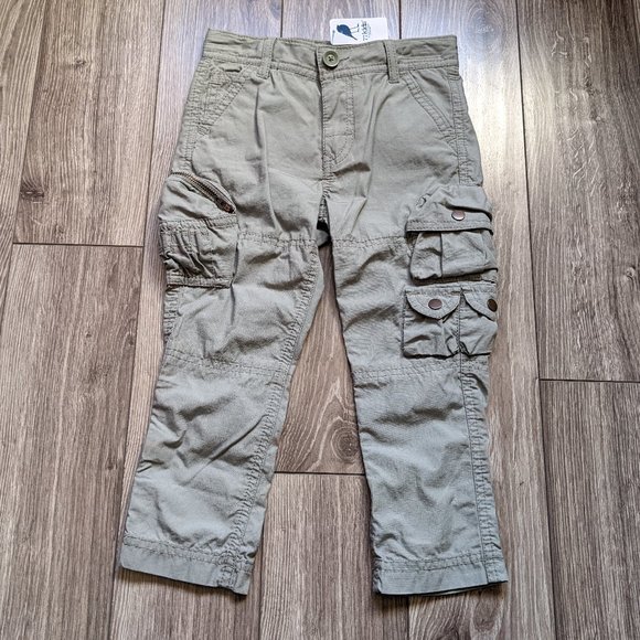 NWT Toddler Girl (3T) - 77KIDS Cargo Pants - Picture 1 of 7